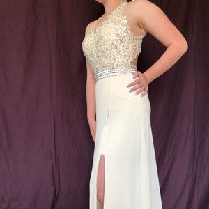 Beautiful Backless Evening Dress